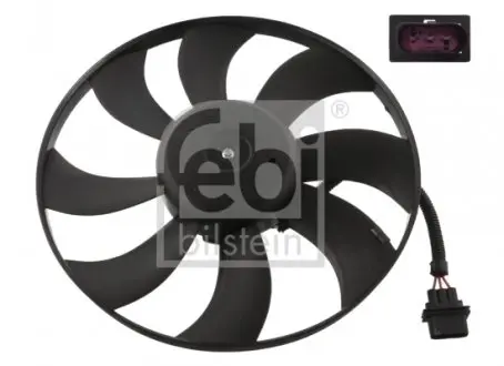 46564 Вентилятор охлаждения двигателя 250-60W 385mm Polo,Skoda Fabia,Seat FEBI BILSTEIN подбор по vin на Brocar