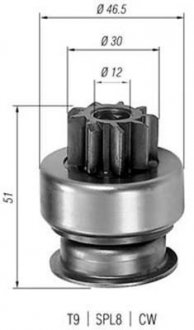 AMB0185 BENDIKS ROZRUSZNIKA SUZUKI MAGNETI MARELLI подбор по vin на Brocar