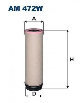 AM472W Фильтр FILTRON підбір по vin на Brocar