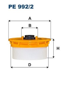 PE9922 Фильтр топлива FILTRON підбір по vin на Brocar