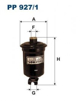 PP9271 Топливный фильтр FILTRON підбір по vin на Brocar