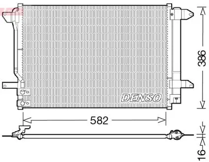 DCN32027 Конденсатор DENSO підбір по vin на Brocar