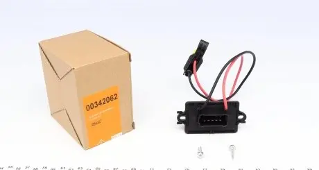 342062 Реостат печки Renault Megane 02-12 NRF підбір по vin на Brocar