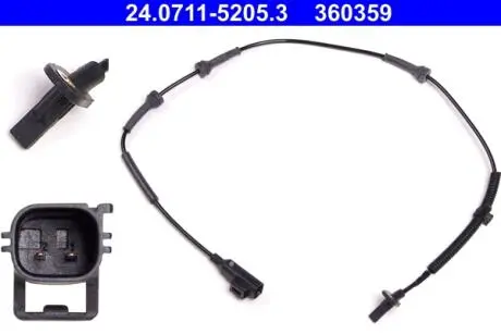 24071152053 Датчик АБС пер. LAND ROVER FREELANDER 06=> ATE подбор по vin на Brocar