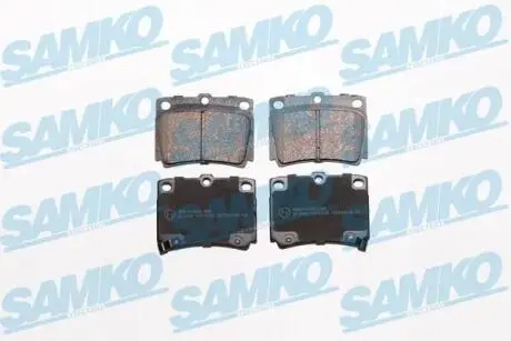 5SP1029 Комплект тормозных колодок, дисковый тормоз SAMKO подбор по vin на Brocar