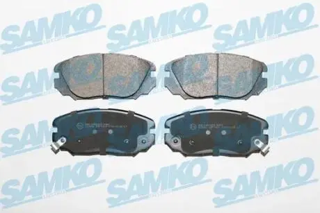 5SP1409 Колодки тормозные дисковые SAMKO подбор по vin на Brocar