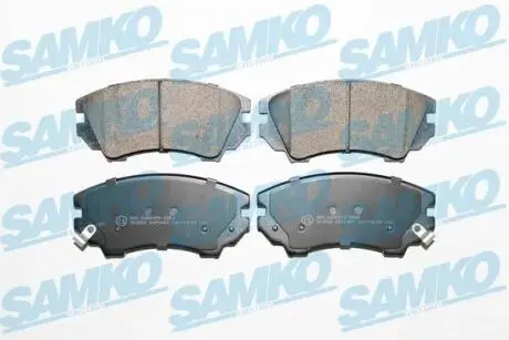 5SP1467 Колодки гальмівні дискові SAMKO підбір по vin на Brocar