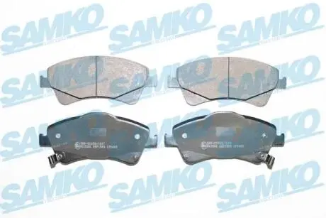 5SP1589 Колодки гальмівні дискові SAMKO підбір по vin на Brocar