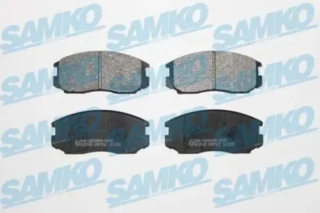 5SP502 Комплект тормозных колодок, дисковый тормоз SAMKO подбор по vin на Brocar