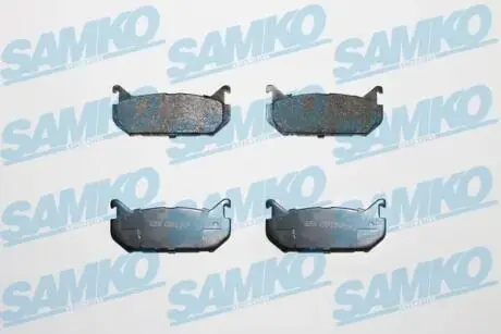 5SP512 Колодки гальмівні дискові SAMKO підбір по vin на Brocar