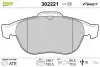 302221 Гальмівні колодки дискові RENAULT Laguna/Scenic &quot;1,6-2,2 &quot;F &quot;01-07 VALEO підбір по vin на Brocar