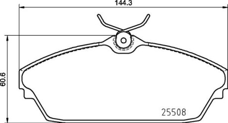 P82003 Гальмівні колодки дискові BREMBO підбір по vin на Brocar