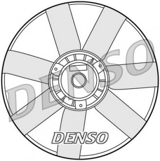 DER32005 Вентилятор, охлаждение двигателя DENSO подбор по vin на Brocar