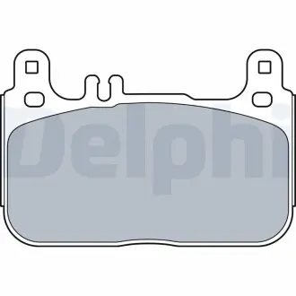 LP3512 Тормозные колодки дисковые DELPHI підбір по vin на Brocar