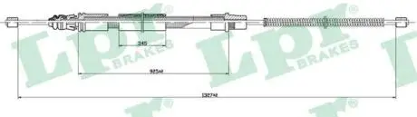 C1463B Трос LPR підбір по vin на Brocar