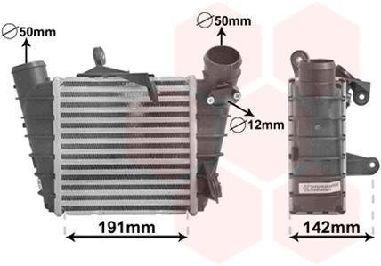 58004213 Интеркулер VAN WEZEL підбір по vin на Brocar