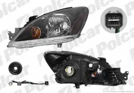 5233094E Фара основна POLCAR підбір по vin на Brocar