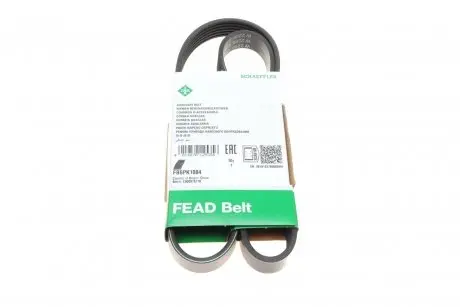 FB6PK1084 Ремень генератора VW Golf V/VI/Passat VI/VII/Tiguan/Touran 1.4TSI/FSI/1.6 FSI 03-18 (6PK1084) INA подбор по vin на Brocar