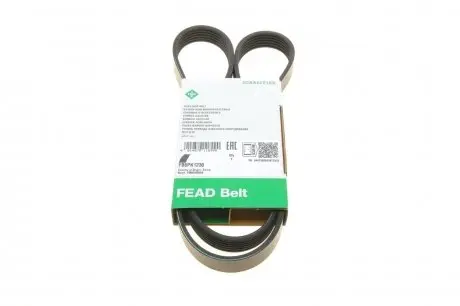 FB6PK1230 Ремінь генератора Citroen Jumpy/Peugeot 3008/5008/Expert 2.0BlueHDi 16- (6PK1230) INA підбір по vin на Brocar