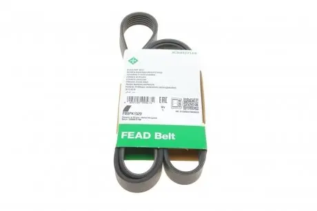 FB6PK1520 Ремень генератора Ford Focus 1.8 TDCi 05-12/Skoda Octavia 1.4 i 99-01 (6PK1520) INA подбор по vin на Brocar