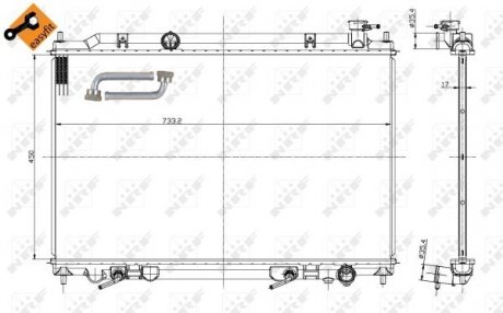 56089 Теплообмінник NRF підбір по vin на Brocar