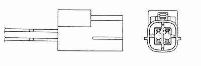 OZA660EE33 Лямбда-зонд NGK підбір по vin на Brocar