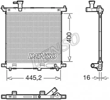 DRM46066 Радиатор основной DENSO подбор по vin на Brocar