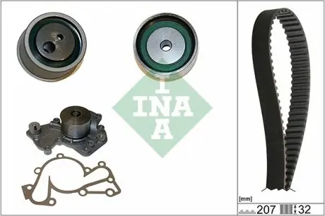 530043030 Комплект ГРМ (ремінь + водяний насос) INA підбір по vin на Brocar