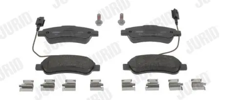 573632J Тормозные колодки задн.с датч.Jumper,Fiat Ducato,Peugeot 06- JURID подбор по vin на Brocar