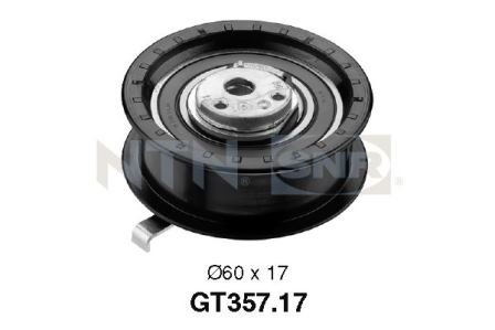 GT35717 Ролик ГРМ VW Caddy II 1.9 D 96-00 (67x28.14) (натяжний) SNR NTN підбір по vin на Brocar