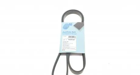 AD04R1237 Ремень генератора Renault Clio/Kangoo 1.4i/1.6 98-03 / Toyota Land Cruiser 4.2 98-07 (4PK1237) BLUE PRINT підбір по vin на Brocar