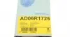 AD06R1725 Ремень генератора Opel Vectra/Omega/Peugeot 206/Audi A6 2.5TDI 94-/ Chevrolet Captiva 2.4 06- BLUE PRINT підбір по vin на Brocar
