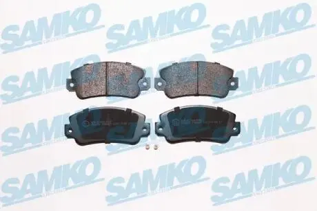 5SP007 Колодки торм. пер Uno/Regata/Lancia Y10 SAMKO подбор по vin на Brocar