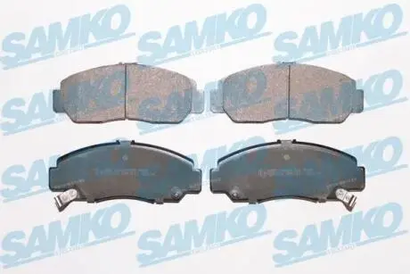 5SP1071 Комплект гальмівних колодок, дискове гальмо SAMKO підбір по vin на Brocar