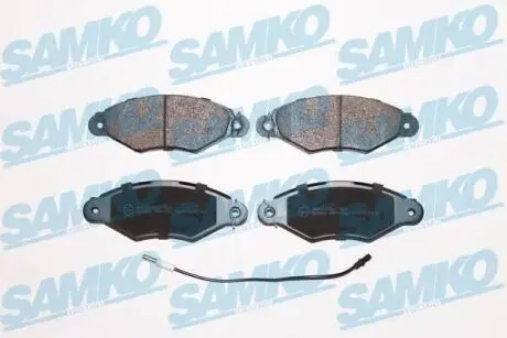5SP1106 Колодки гальмівні дискові SAMKO підбір по vin на Brocar