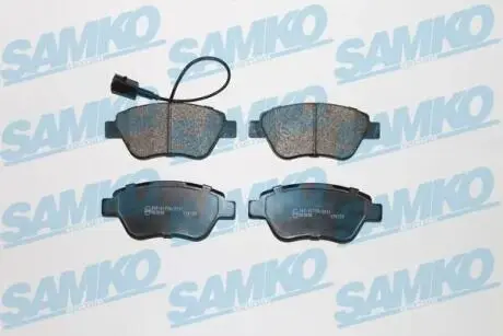 5SP1225 Колодки тормозов перед Doblo 05>09 (грузовой) SAMKO подбор по vin на Brocar
