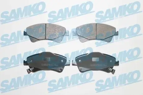 5SP1313 Гальмівні колодки перед. Toyota Auris 1,4 D-4D 07- SAMKO підбір по vin на Brocar