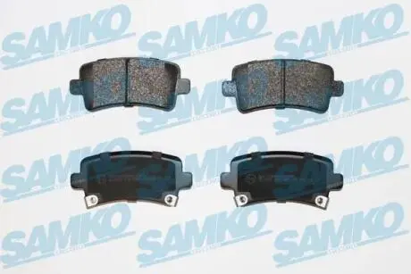 5SP1584 Тормозные колодки зад. Opel Insignia 08-/Saab 9-5 10- SAMKO подбор по vin на Brocar