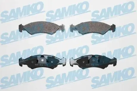 5SP232 Колодки гальмівні передні Ford Fiesta 1.0-1.6d (77-89) (LPR-Samko) SAMKO підбір по vin на Brocar