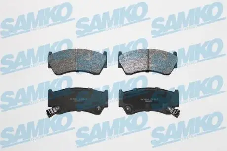 5SP617 Комплект гальмівних колодок, дискове гальмо SAMKO підбір по vin на Brocar