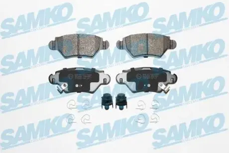 5SP699 Колодки гальмівні дискові SAMKO підбір по vin на Brocar