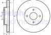 Диск тормозной NISSAN NOTE 13-/MICRA 10- передний D=260мм. BG4454