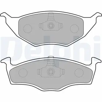 LP1675 Тормозные колодки дисковые AUDI/VW A2/Lupo &quot;F &quot;99&gt;&gt; DELPHI підбір по vin на Brocar