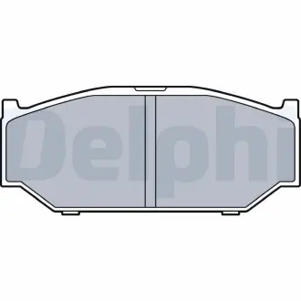 LP3544 Гальмівні колодкиPRZOD DELPHI підбір по vin на Brocar
