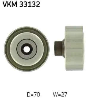 VKM33132 Паразитный / ведущий ролик, поликлиновой ремень SKF подбор по vin на Brocar