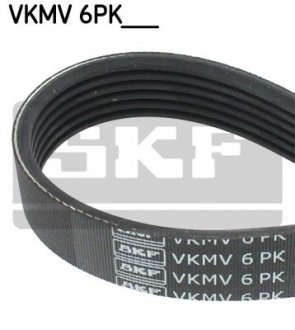 VKMV6PK1080 Ремень поликлиновый 6PK1080 SKF подбор по vin на Brocar