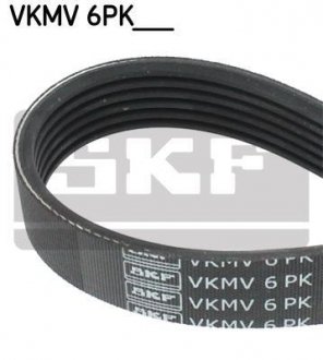 VKMV6PK1193 Поликлиновый 6PK1193 SKF підбір по vin на Brocar