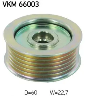VKM66003 Обводний ролик SKF підбір по vin на Brocar