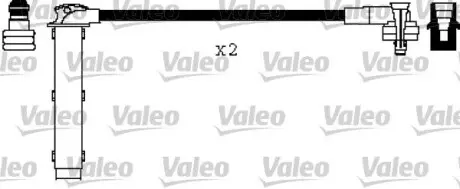 346552 Дроти запалення, набір VALEO підбір по vin на Brocar