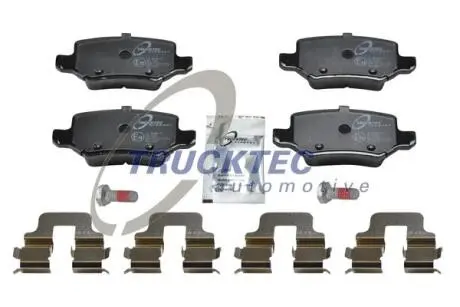 0235147 Гальмівні колодки, дискове гальмо (набір) TRUCKTEC підбір по vin на Brocar